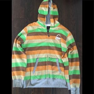 Burton Vintage Zip Hooded Sweatshirt
